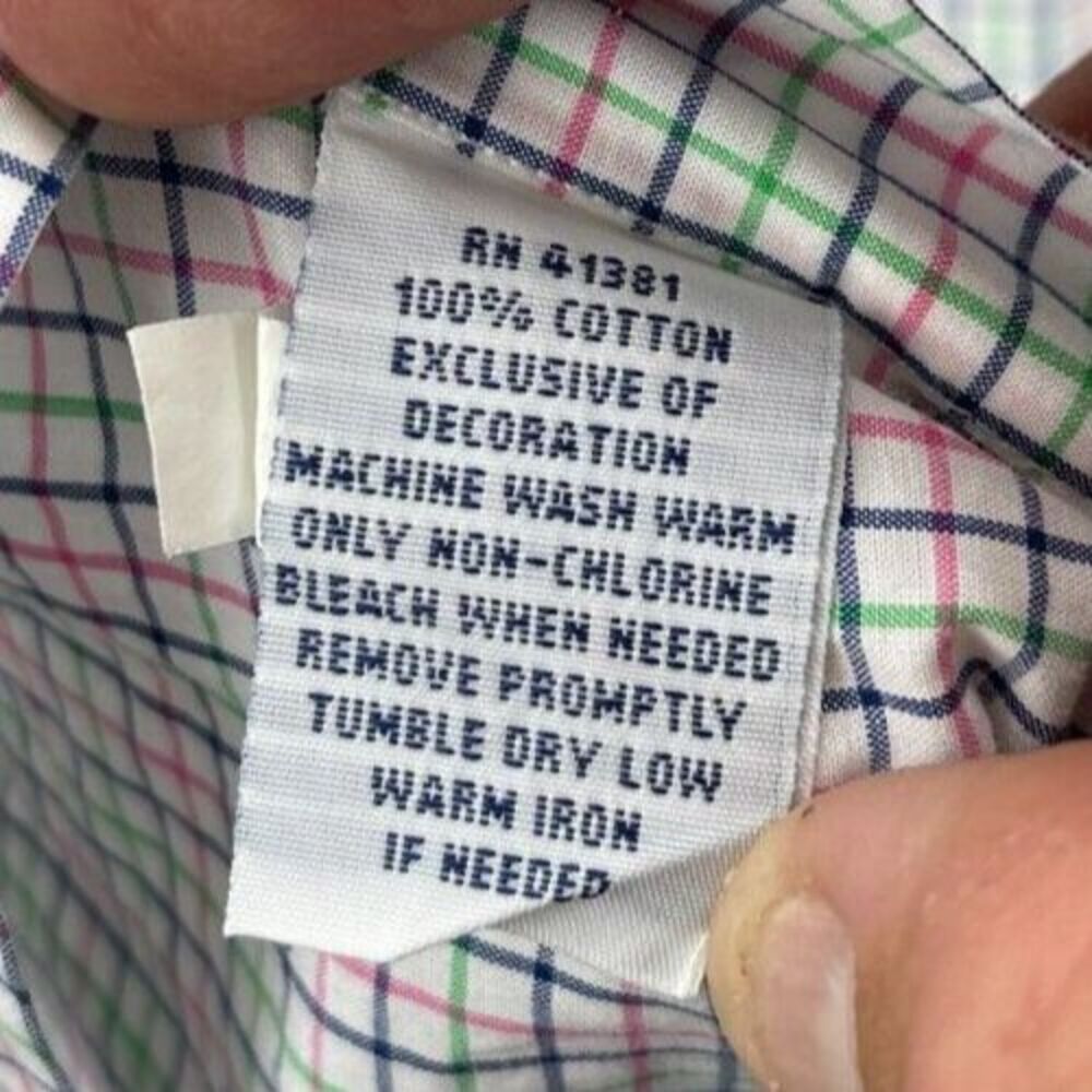Polo Ralph Lauren Classic Fit Button Up Long Sleeve Shirt Mens XL Multicolor - Picture 6 of 9